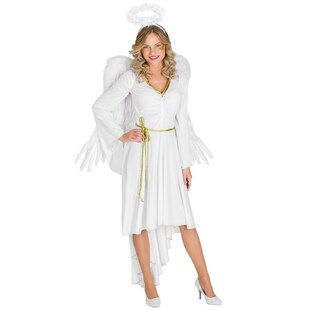 tectake® Frauenkostüm sexy X-Mas Angel 