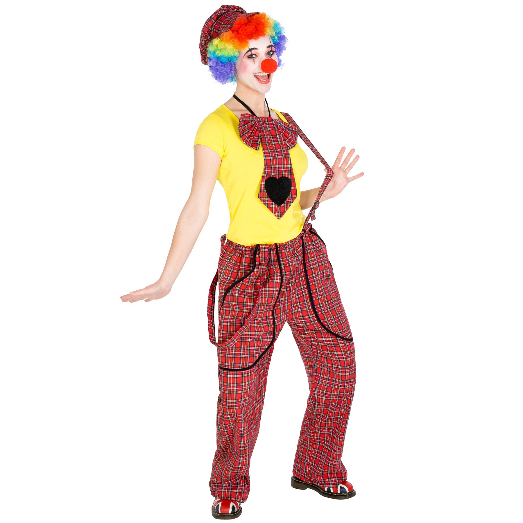 tectake&reg; Frauenkost&uuml;m Clown Pepa 