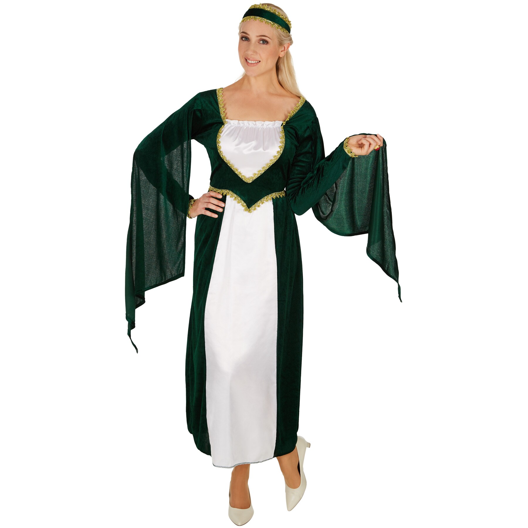 tectake&reg; Frauenkost&uuml;m Burgprinzessin 