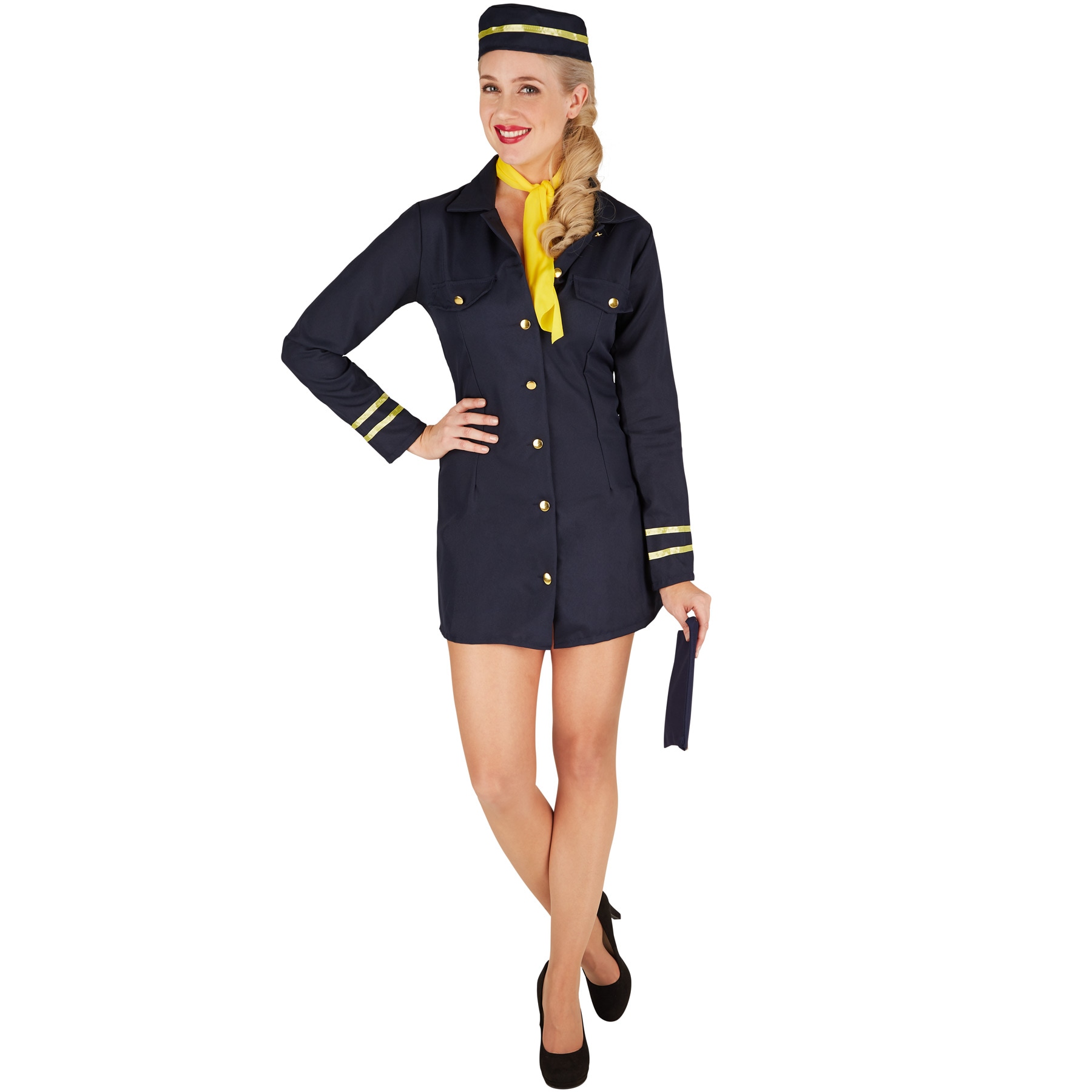 tectake&reg; Frauenkost&uuml;m Stewardess 