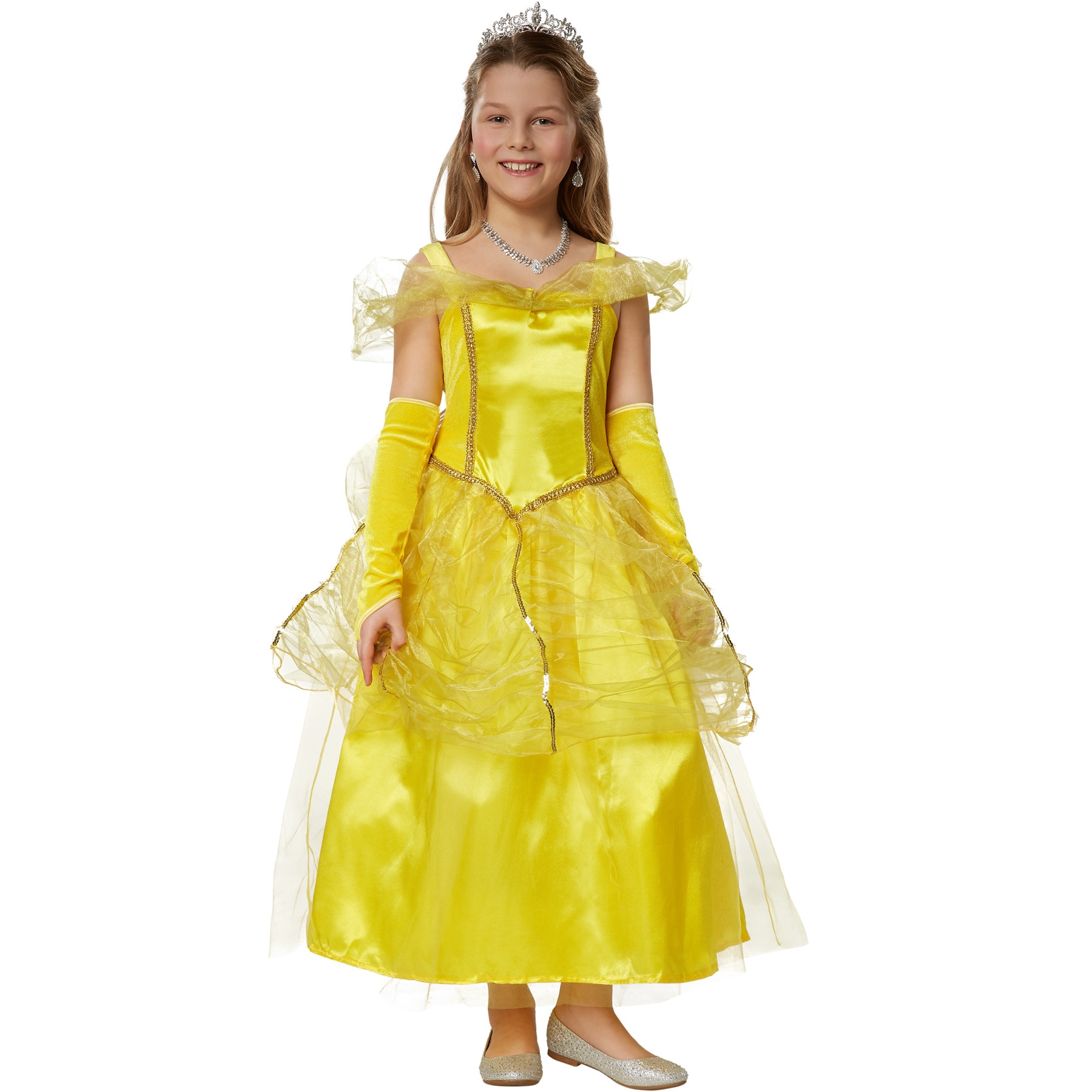 tectake&reg; M&auml;dchenkost&uuml;m Prinzessin Belle 