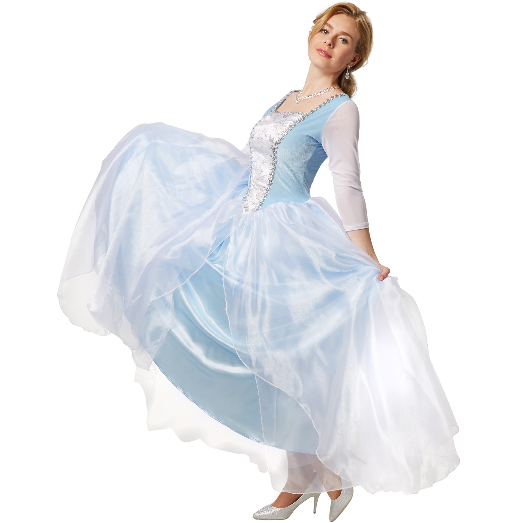 tectake&reg; Frauenkost&uuml;m Edles Prinzessinnenkleid Cinderella 