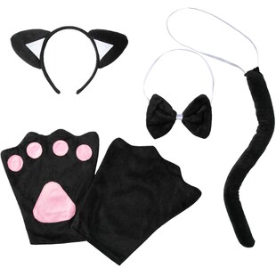 tectake® Accessoires-Set Katze 