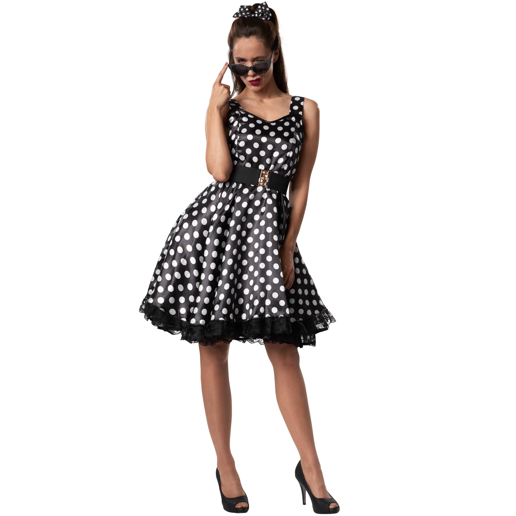 tectake&reg; Frauenkost&uuml;m Rockabilly Lady 