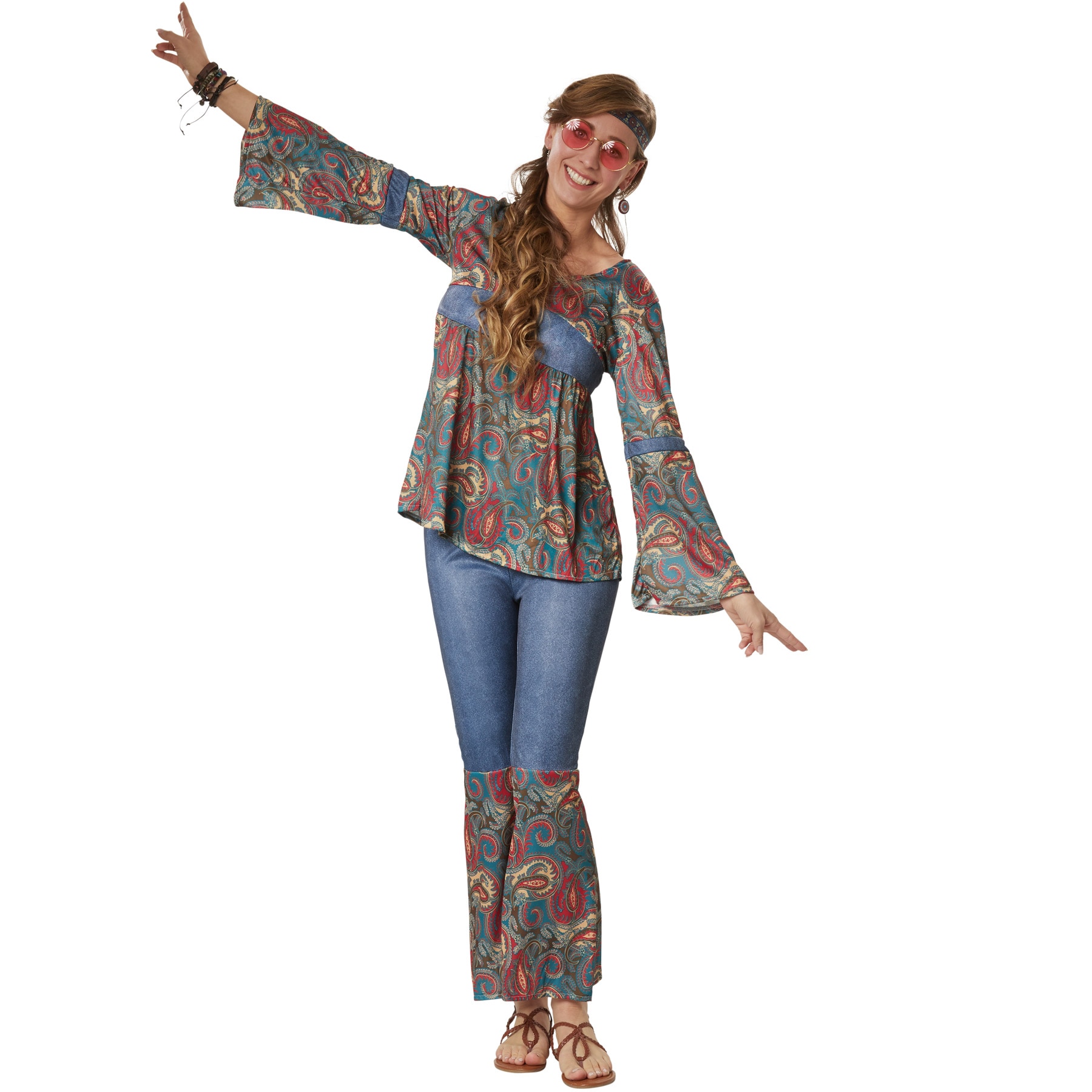 tectake&reg; Frauenkost&uuml;m Hippie Girl Harmony 