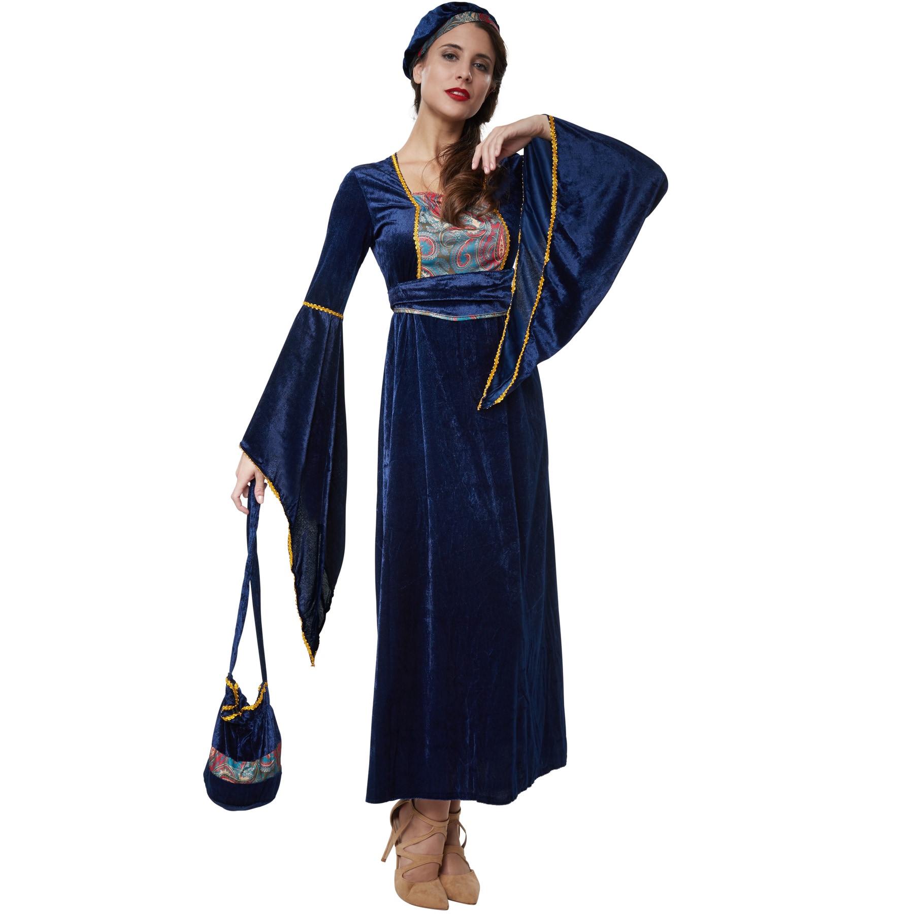 tectake&reg; Frauenkost&uuml;m Liebreizendes Burgfr&auml;ulein 