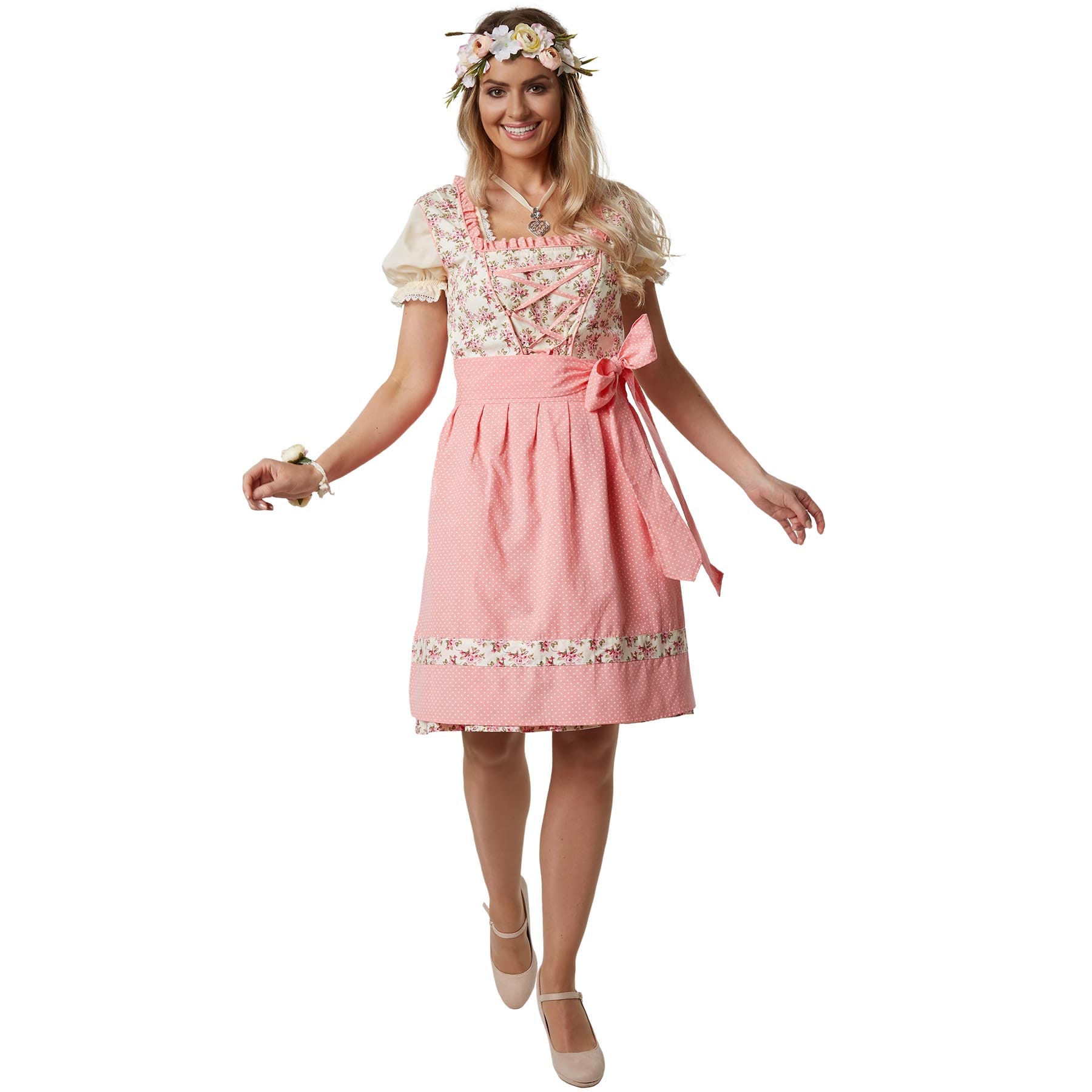 tectake&reg; Frauenkost&uuml;m Mini-Dirndl Herrenchiemsee Modell 1 