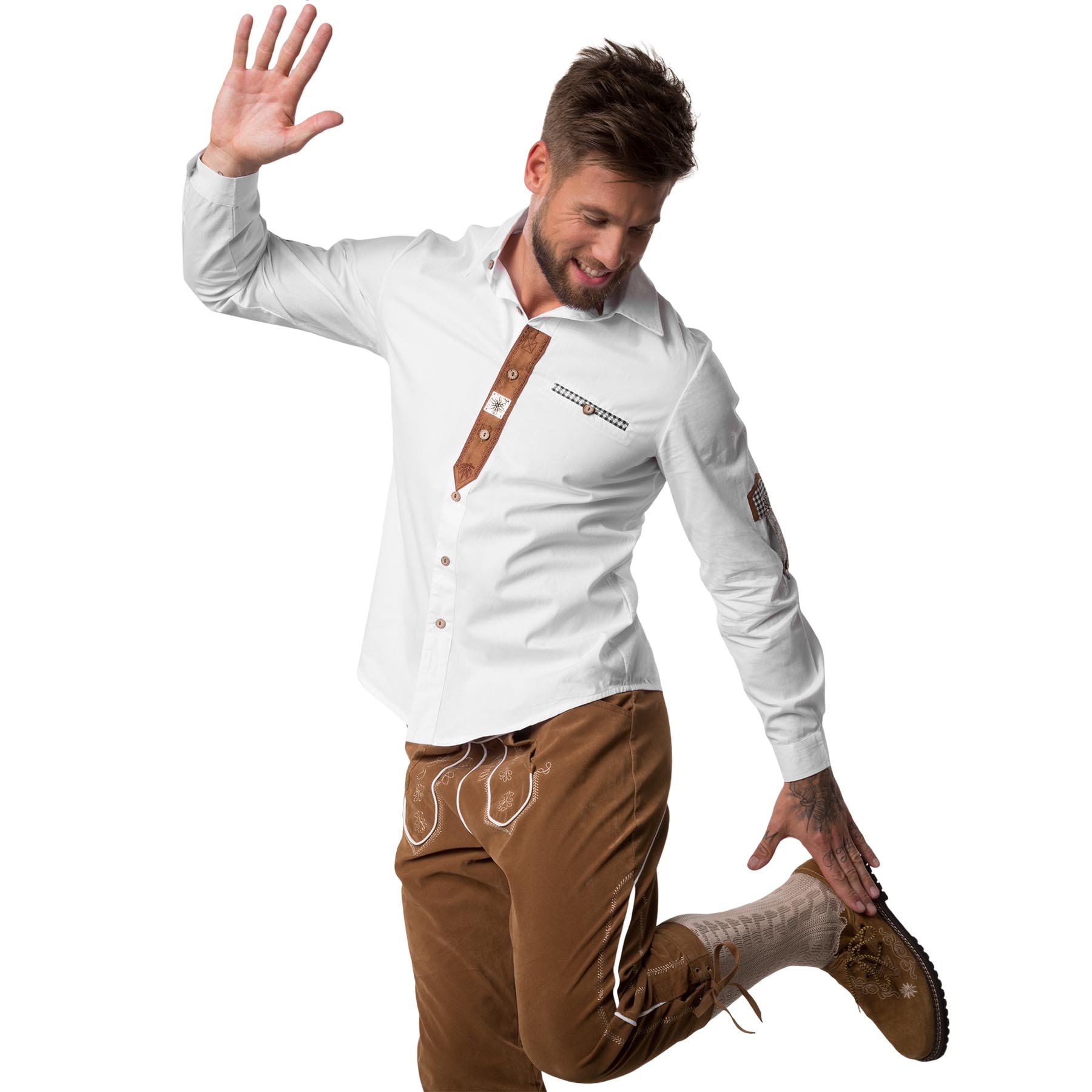 tectake&reg; Hemd Franzl 