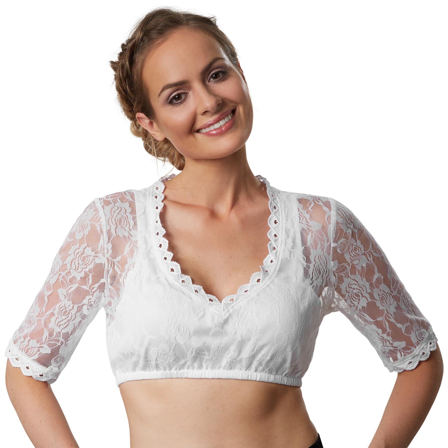 tectake&reg; Dirndlbluse Heidi 