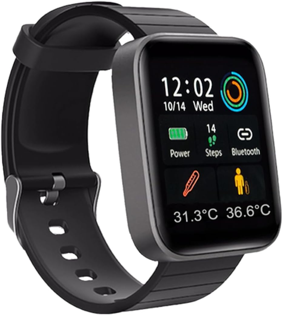 Kendox LifeTracker 2in1 Smartwatch & Fitnessuhr 