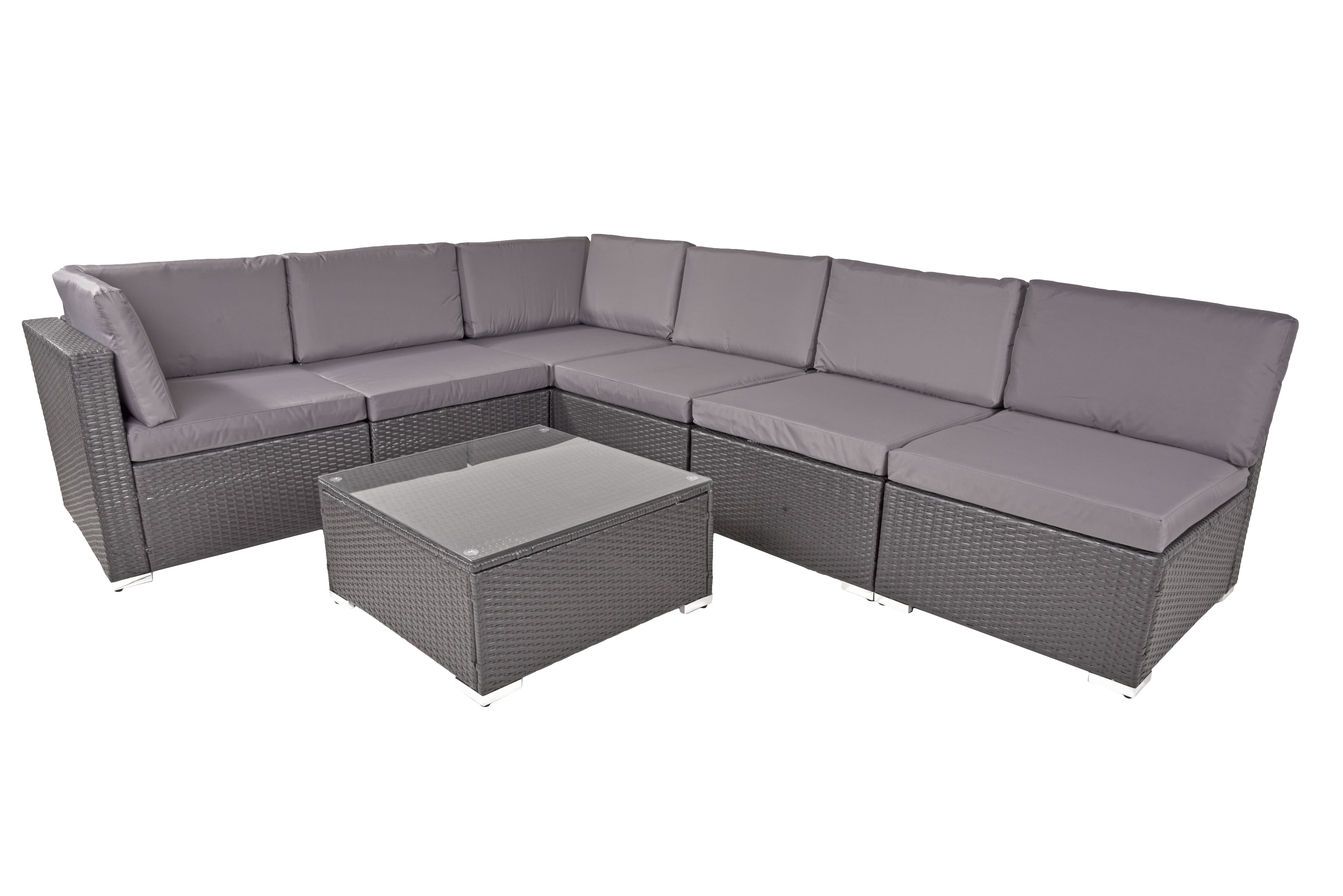 Sitzgruppe SANSIBAR, 7-teilig 