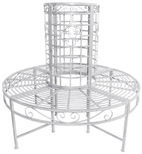 Baumbank LARISSA, pulverbeschichtet 