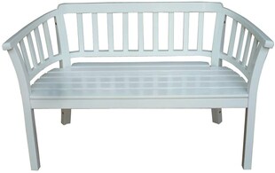 Sedex Gartenbank Veronica 2er Sitz weiß gewischt 