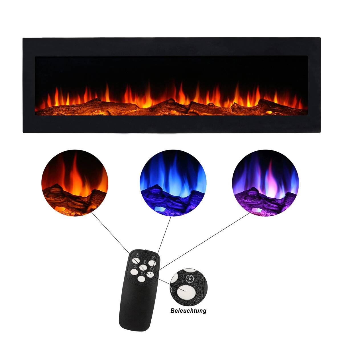 Sedex Elektrokamin Lausanne B105 cm 