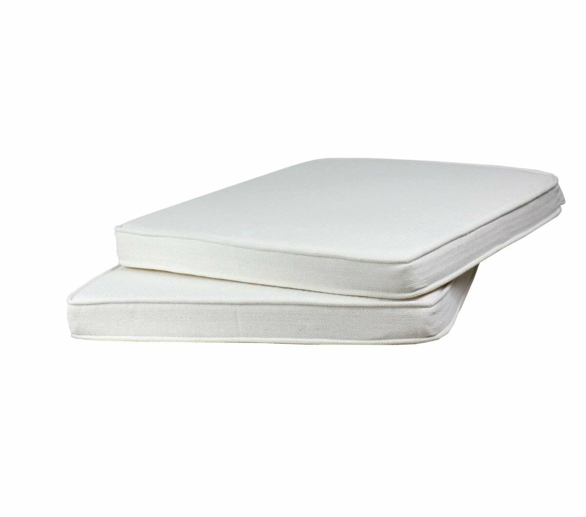 Sedex 2x Sitzpolster LARISSA Baumwolle altwei&szlig; 