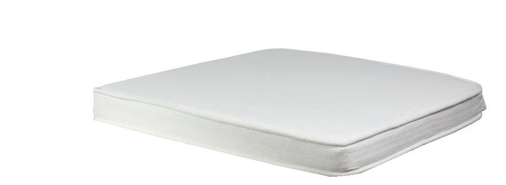 Sedex 6x Sitzpolster LARISSA Baumwolle altwei&szlig; 