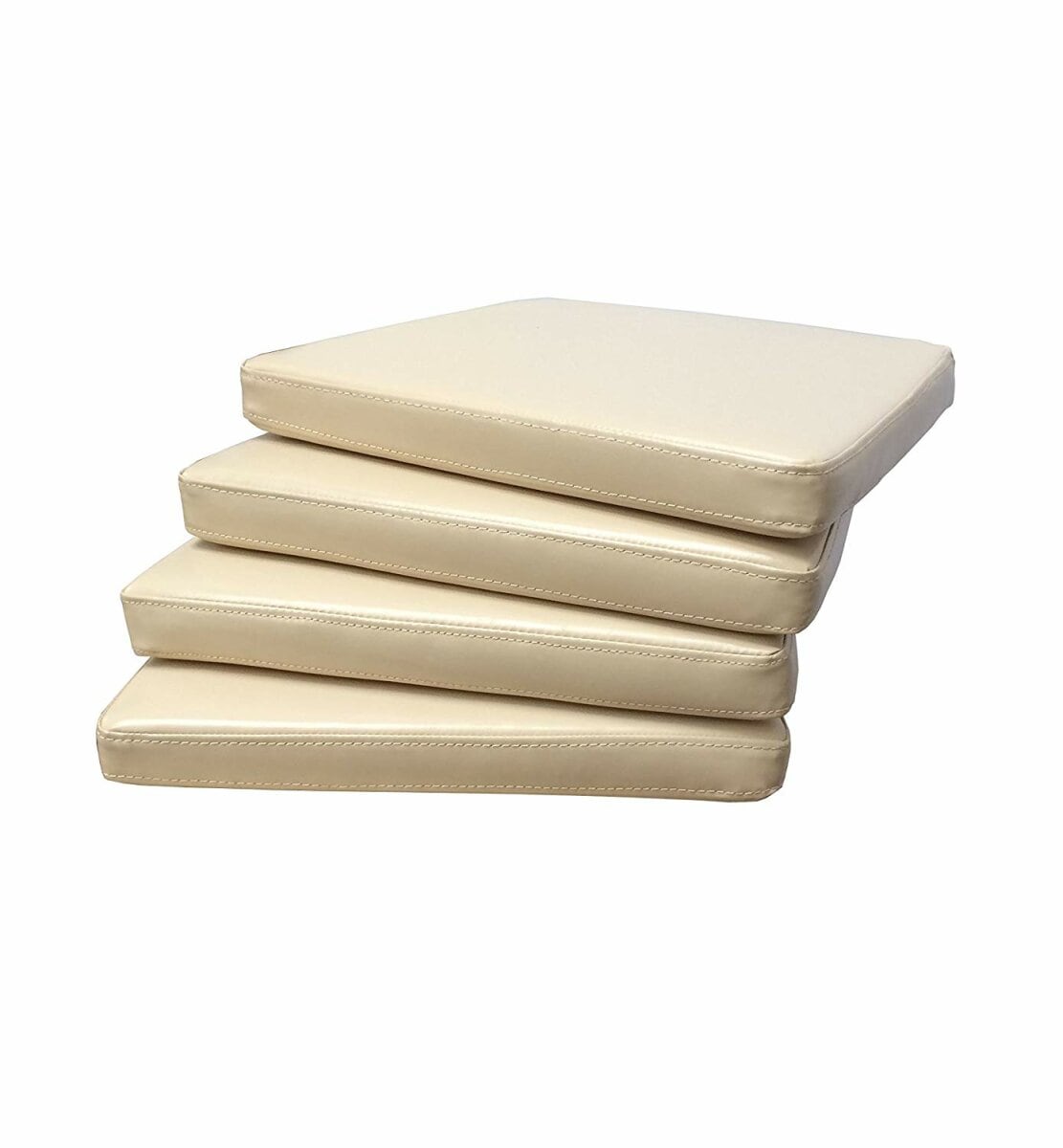 Sedex 4x Sitzpolster LARISSA Kunstleder beige 