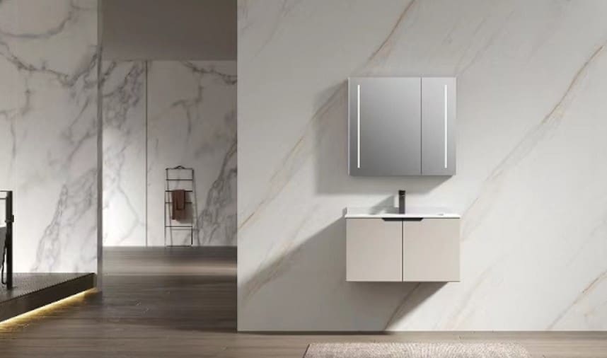 Sanotechnik BZ-SET "DARBY 70" WEISS ( Unterschrank+WT+Spiegelschrank) - versch. Ausf&uuml;hrungen 