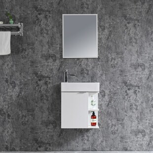 Sanotechnik Spring 50x60cm weiß Unterschrank + WT + Spiegel - versch. Auführungen 