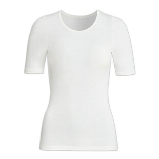 Damen Kurzarmshirt mit Angora »Basic«, Gr. 40 