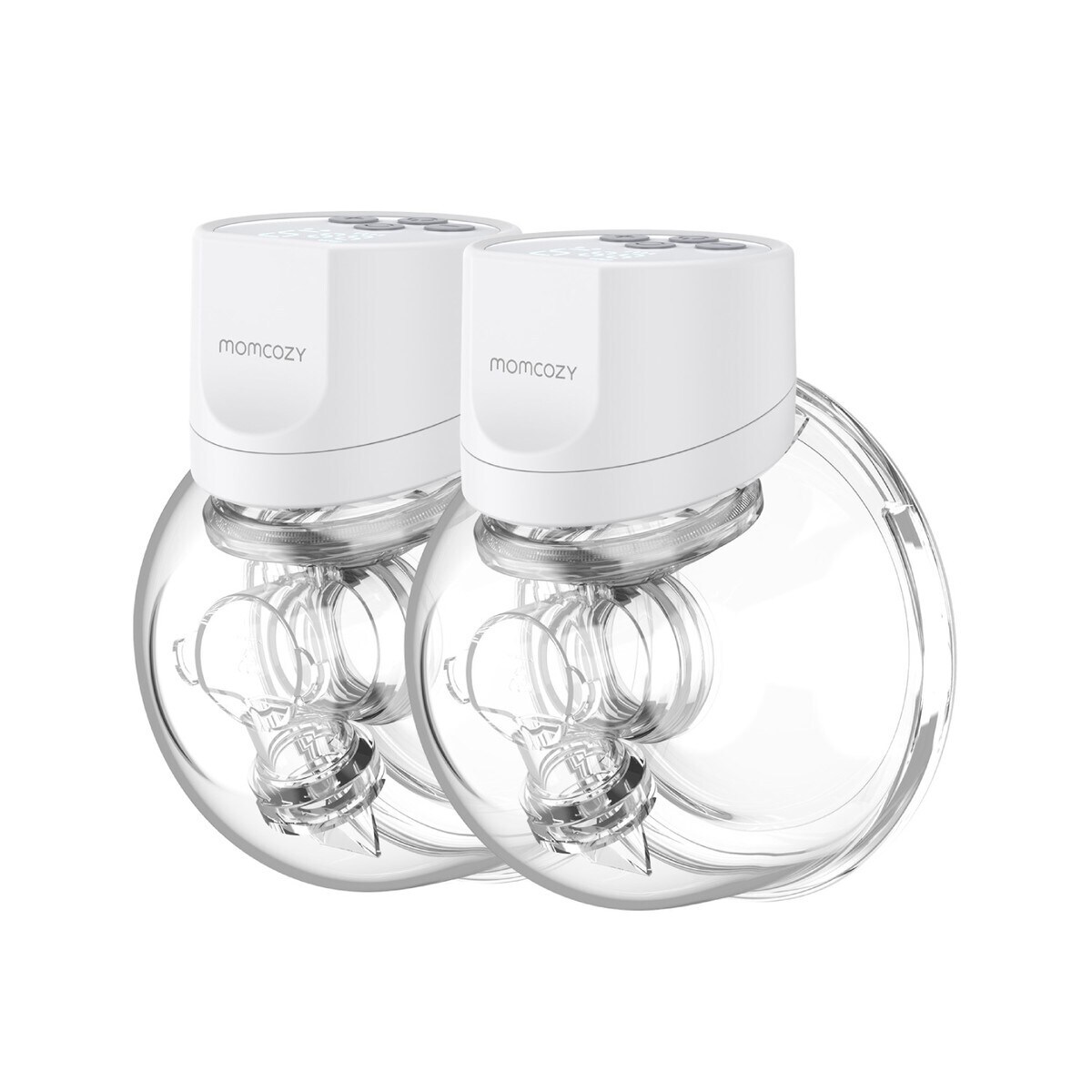 Momcozy S12 Pro Milch Pumpe Doppelt weiß