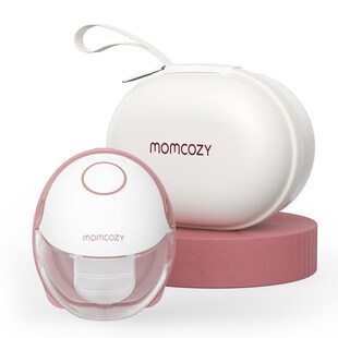 Momcozy M6 Mobile Milch Pumpe Einzeln Maroon 