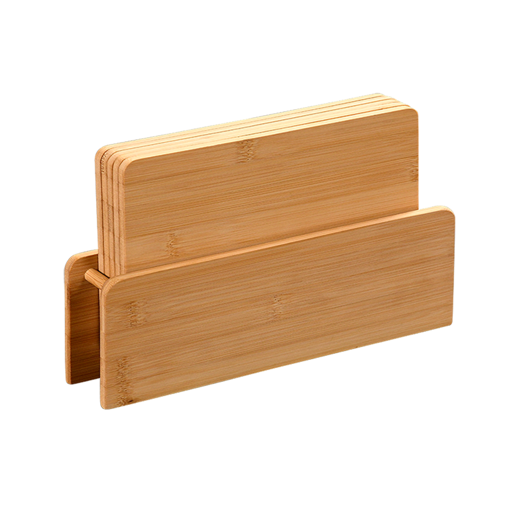 KESPER Brettchenst&auml;nder mit 5 Brettchen, Bambus 