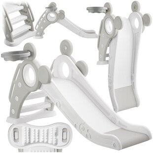 tectake® Kinderrutsche, ab 2 Jahren, In- und Outdoor, Belastbarkeit 50 kg, 128 x 66,5 x 67,5 cm 