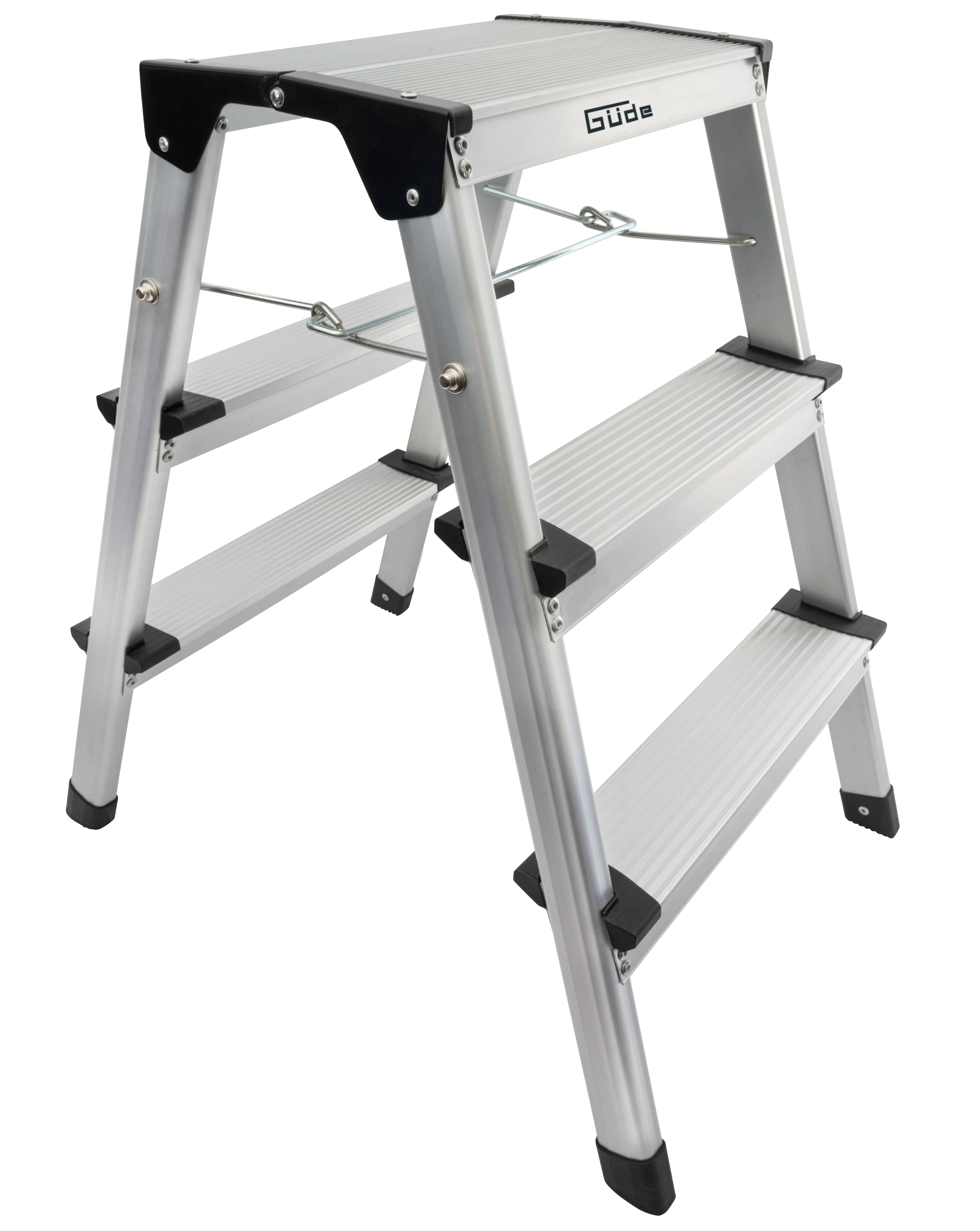 G&uuml;de Aluminium Trittleiter GAT 3S 