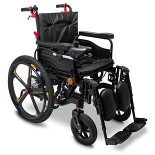 Rolektro, ERS-6 Li, Elektrorollstuhl 6 km/h, Schwarz, 24V-15Ah Lithium Akku, 2x250 Watt 