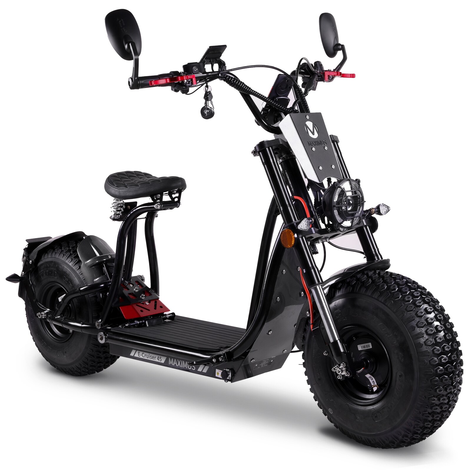 , E-Cruiser 45 - 45 km/h, 60V-25,6 Ah Lithium Akku, 2x1500 Watt