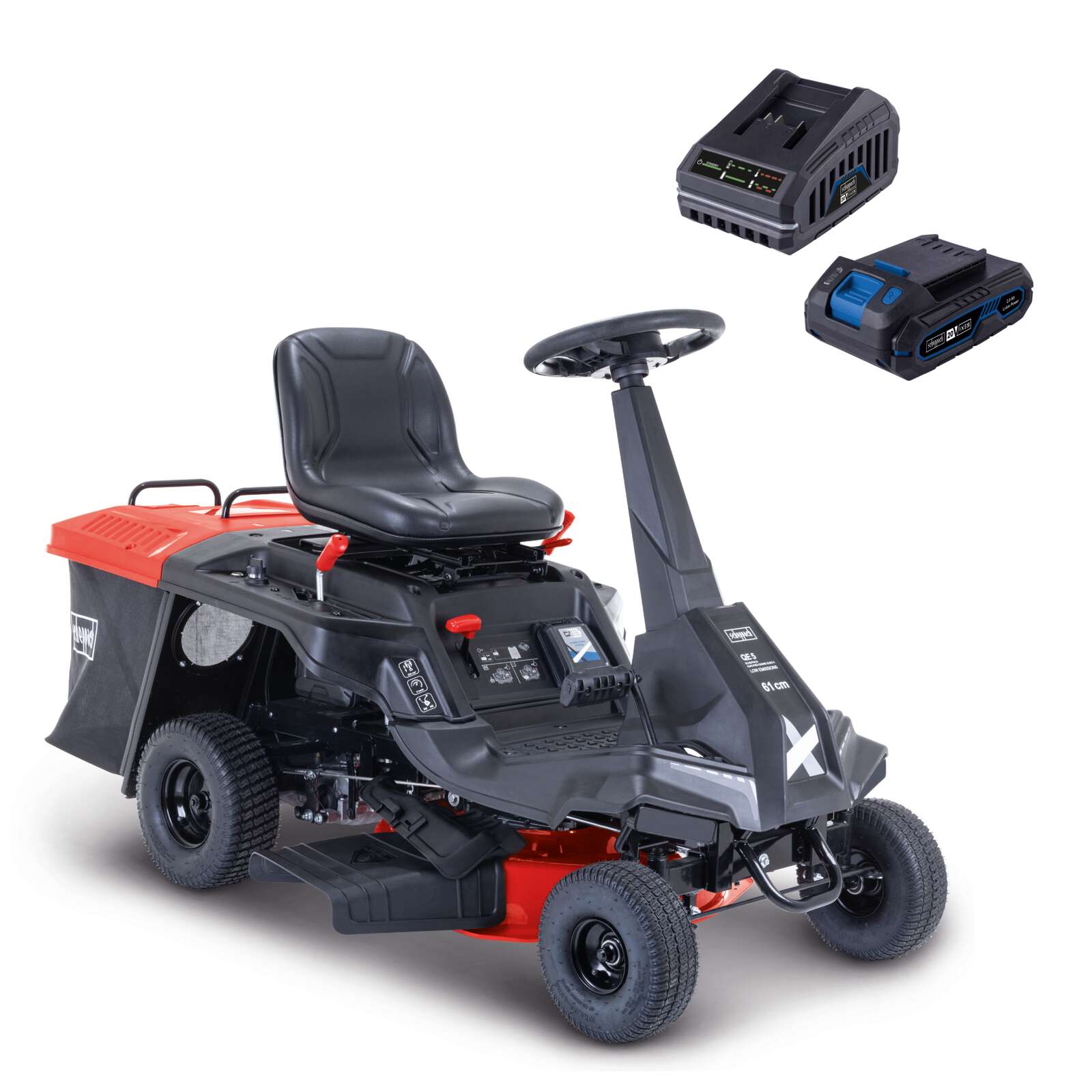 Scheppach Benzin-Aufsitzrasenm&auml;her MR230-61 Scheppach - 6,0PS 