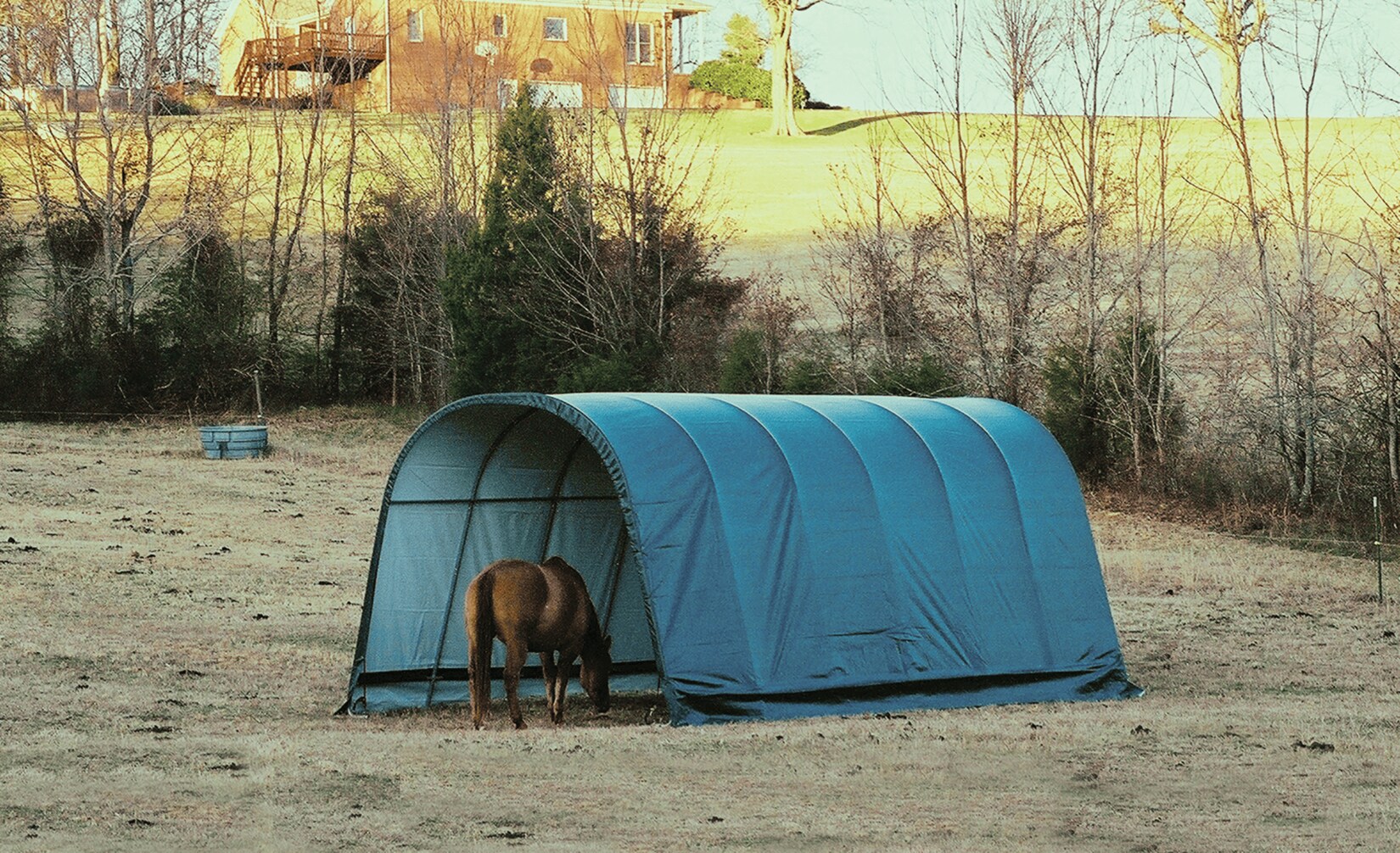 ShelterLogic Weidezelt Run-In-Shed 29,2m²