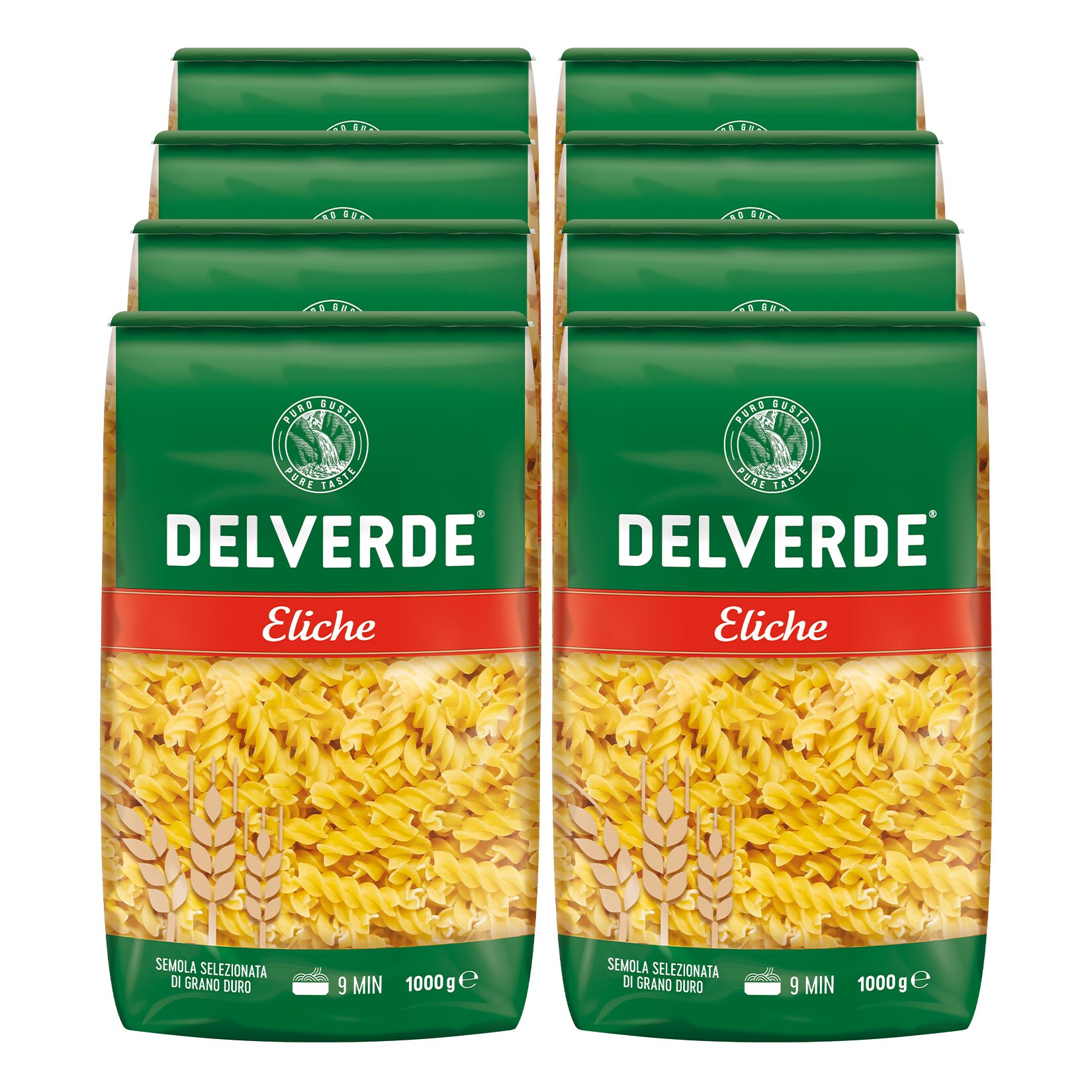 Delverde Eliche 1 kg, 8er Pack - Bild 1