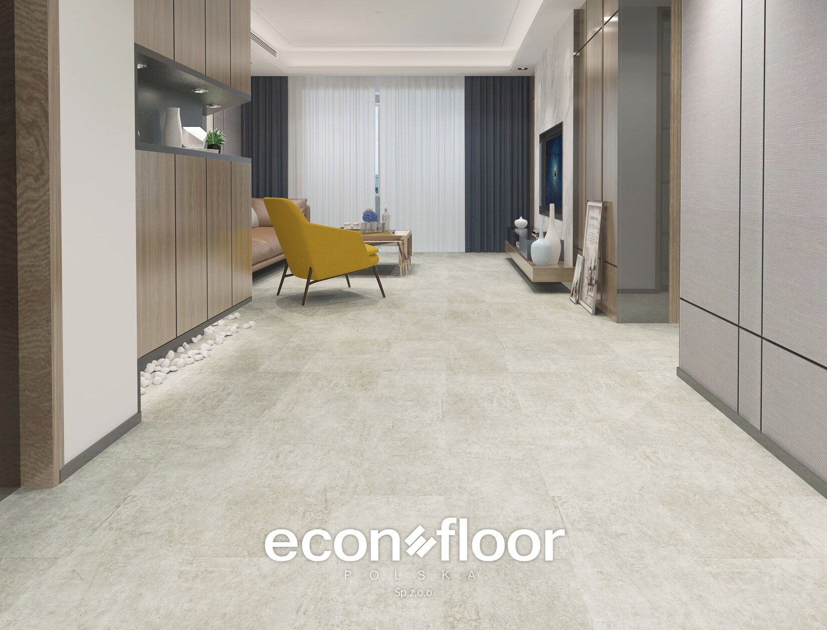 SPC VINYLBODEN La Villy 2,16qm² - Concrete