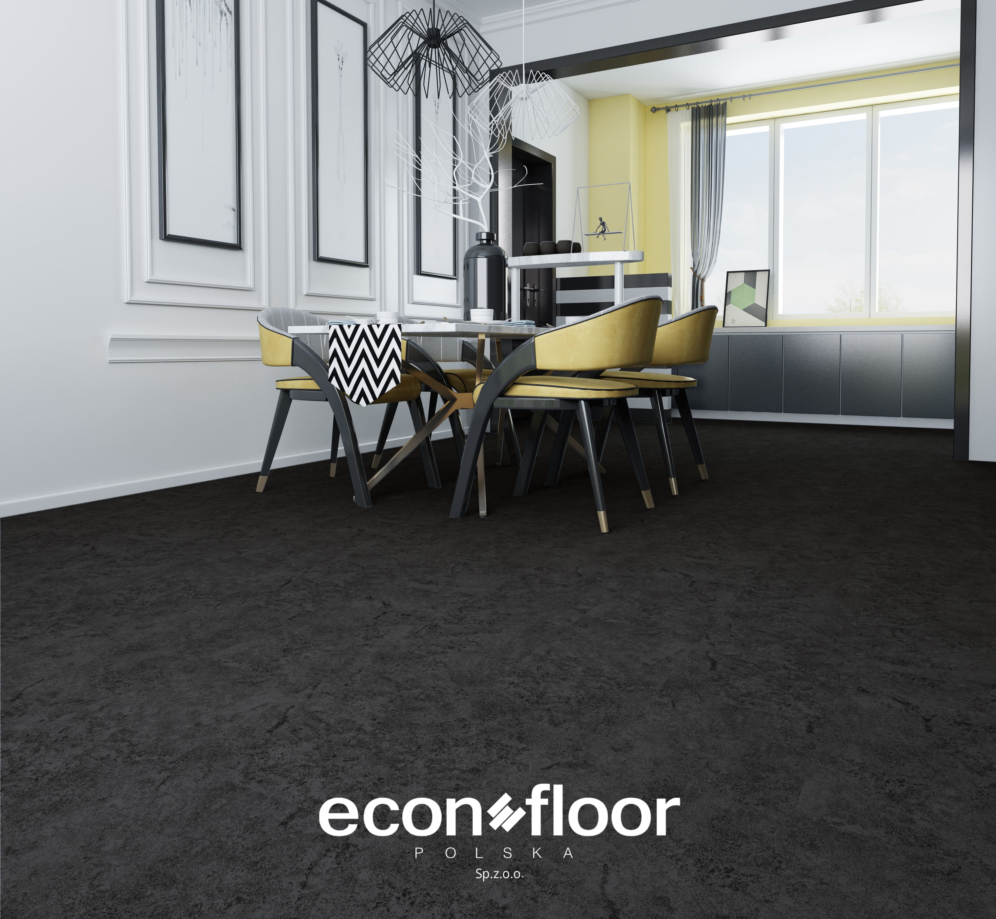 SPC VINYLBODEN La Villy 2,16qm&sup2; - Anthrazit 