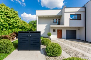 elephant® Mülltonnenbox MTB-13280-AO Set anthrazit 