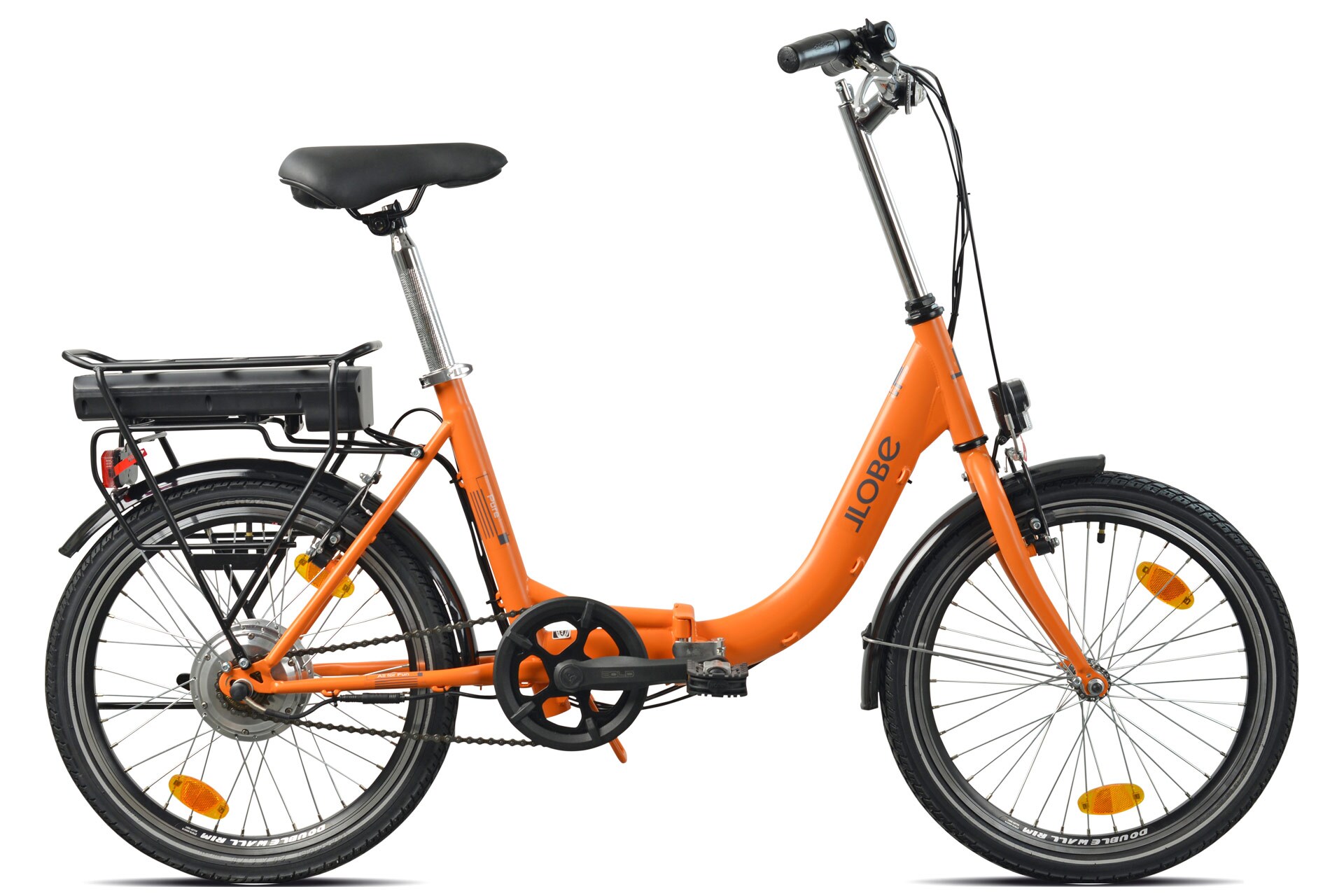 LLobe Pure E-Faltbike 20", orange 