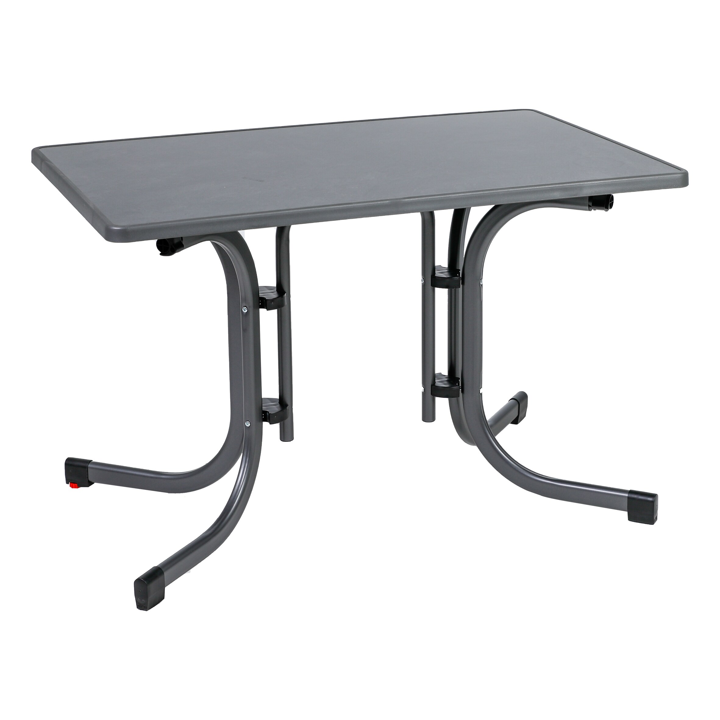 Klapptisch anthrazit/Schief. 110x70x70cm 