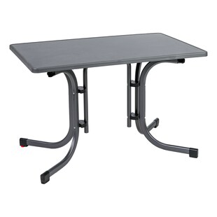 Klapptisch anthrazit/Schief. 110x70x70cm 