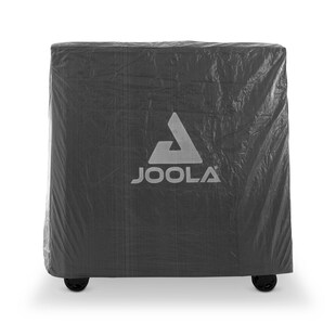 JOOLA Tischtennisplatte Abdeckung Tischabdeckung Wetterfeste Schutzhülle Outdoor und Indoor, Schwarz, 150 x 160 x 50-80 cm 