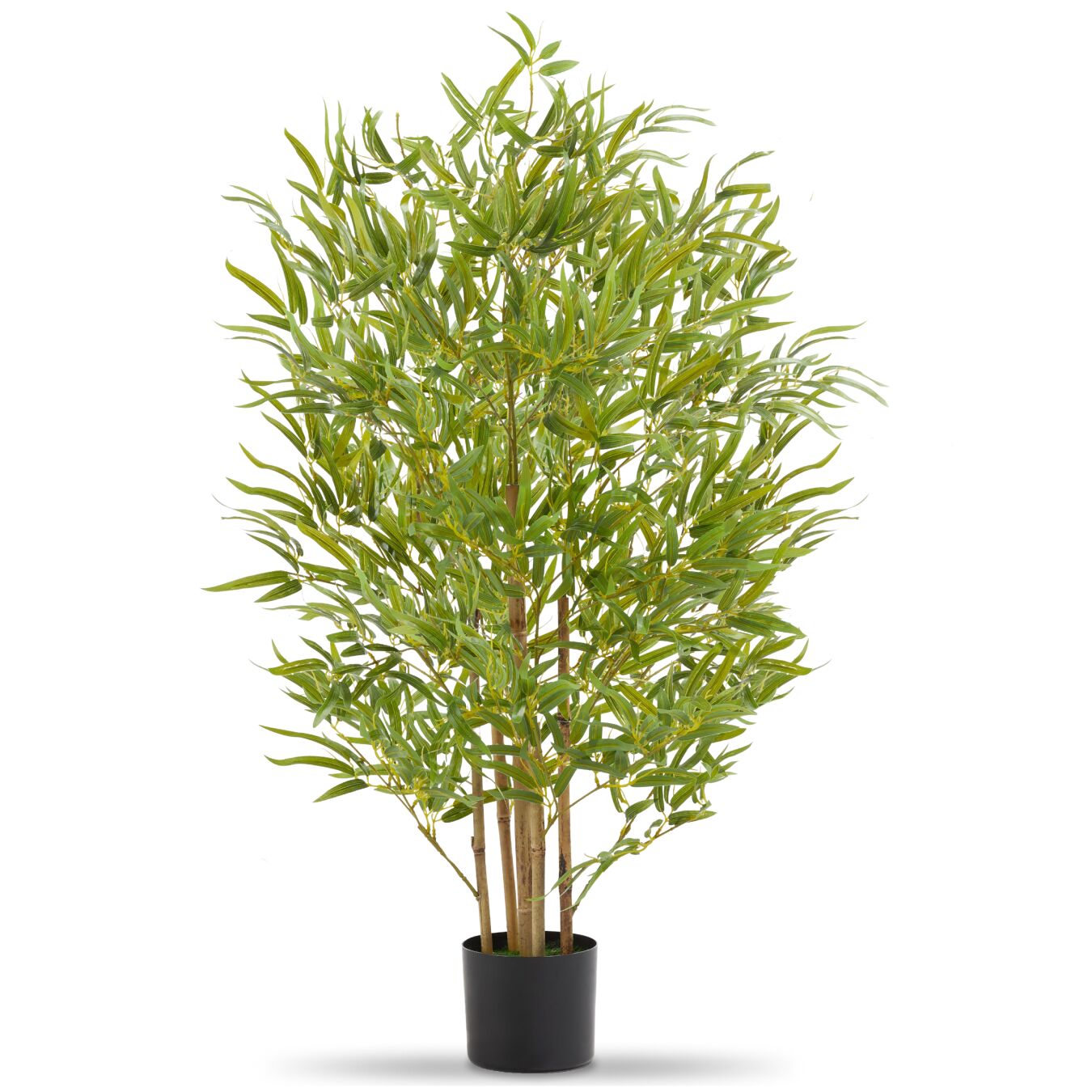 tectake&reg; K&uuml;nstlicher Bambusbaum, verschiedene Gr&ouml;&szlig;en, viel Volumen, stabiler Kunststoff-Blumentopf 