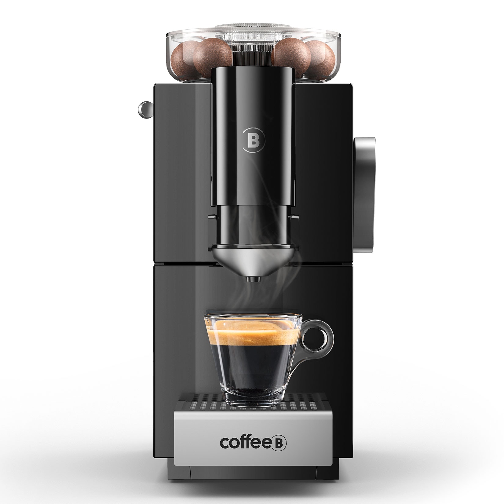 CoffeeB Kaffeemaschine Cosmos, schwarz 
