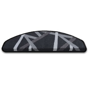 Karat Stufenmatten gemustert | Printed | Anthrazit 