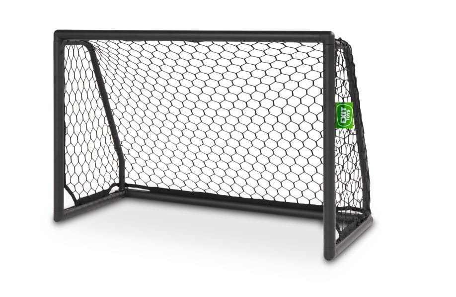 EXIT Scala Aluminium Fu&szlig;balltor 120x80cm - schwarz 