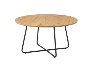 Couchtisch Rund NOVARA - Farbauswahl Oiled Oak 