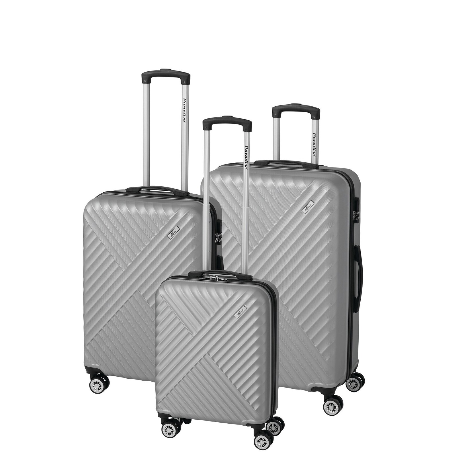 Trolley-Set "" 3-tlg. - silber