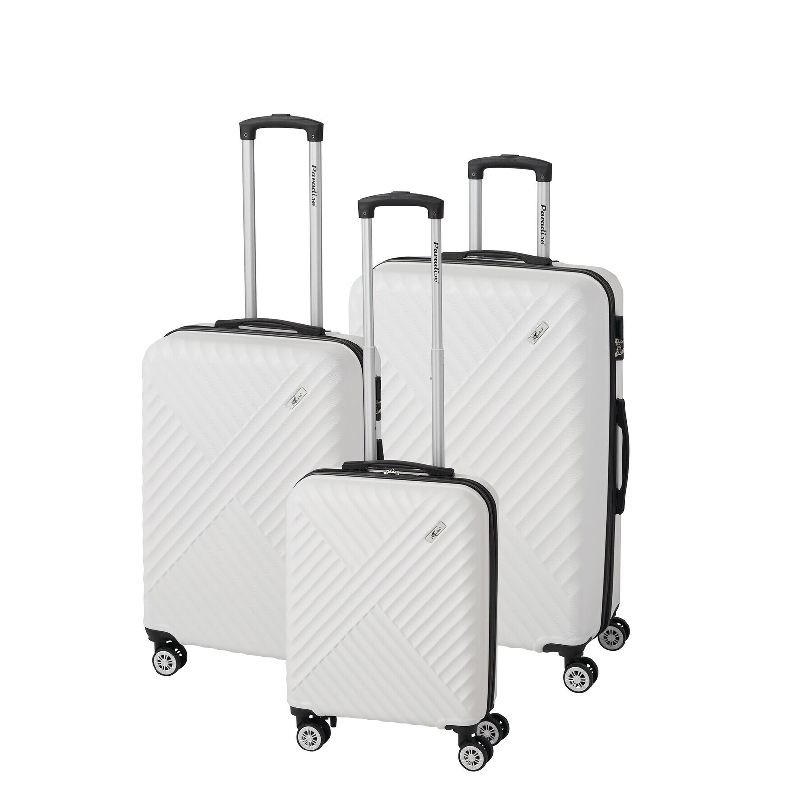 Trolley-Set "" 3-tlg. - weiß