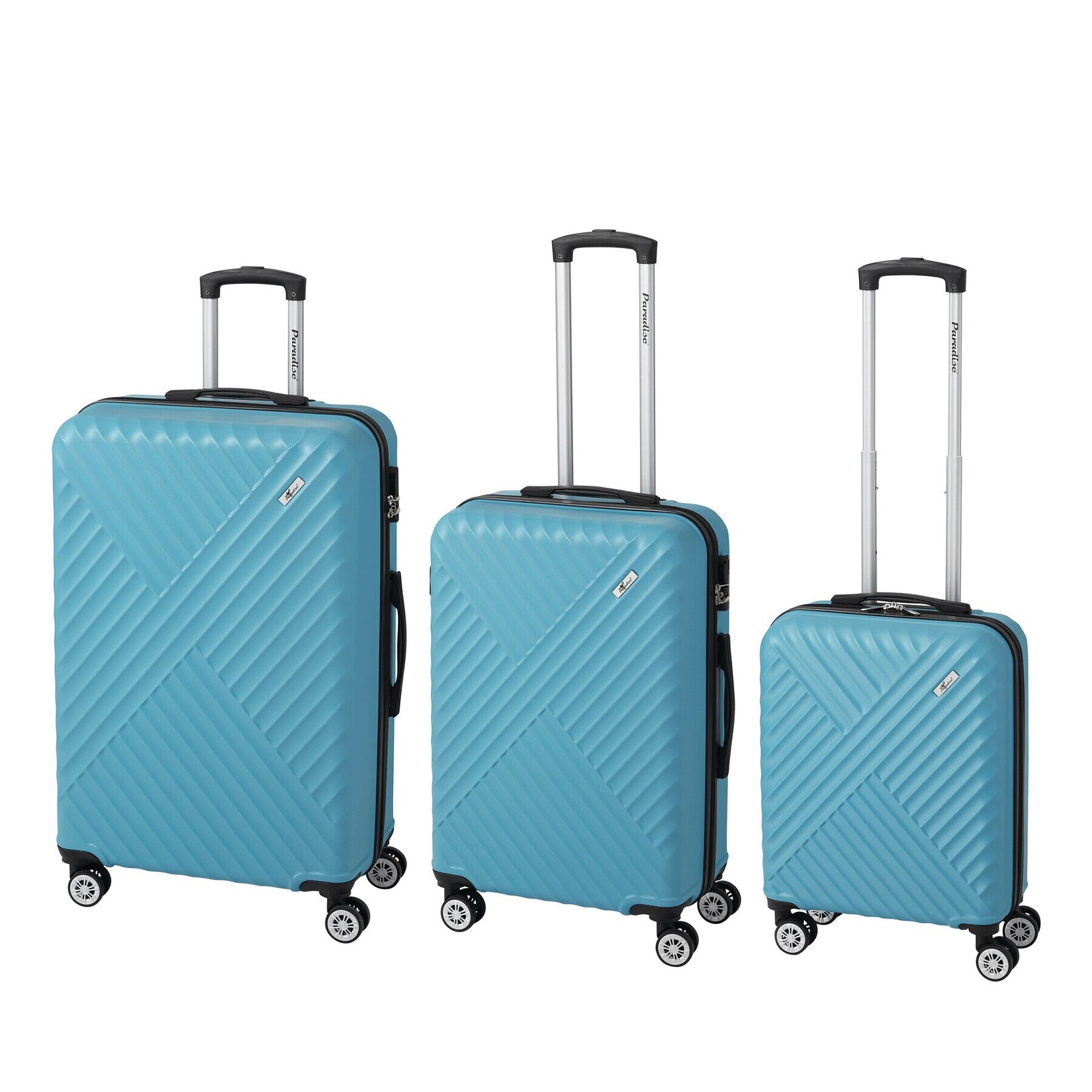 Trolley-Set "" 3-tlg. - türkis
