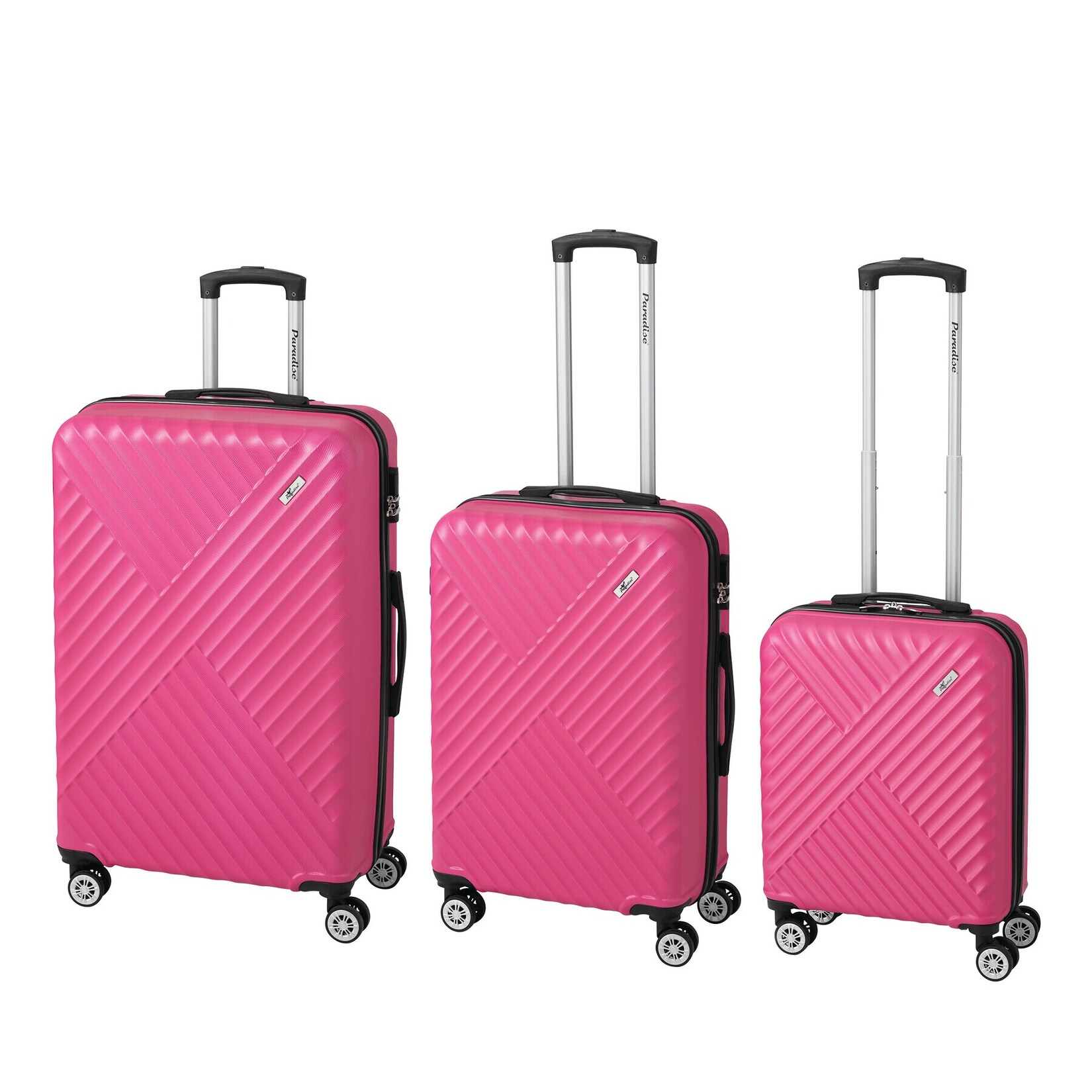 Trolley-Set "" 3-tlg. - pink